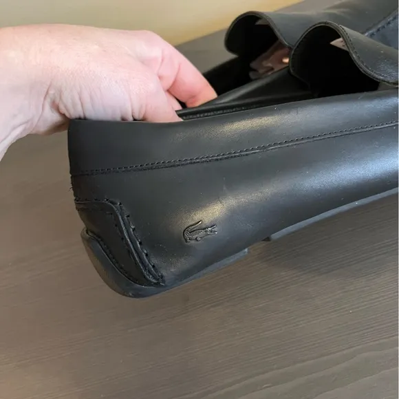 Lacoste Men’s Piloter Leather Driving Loafers