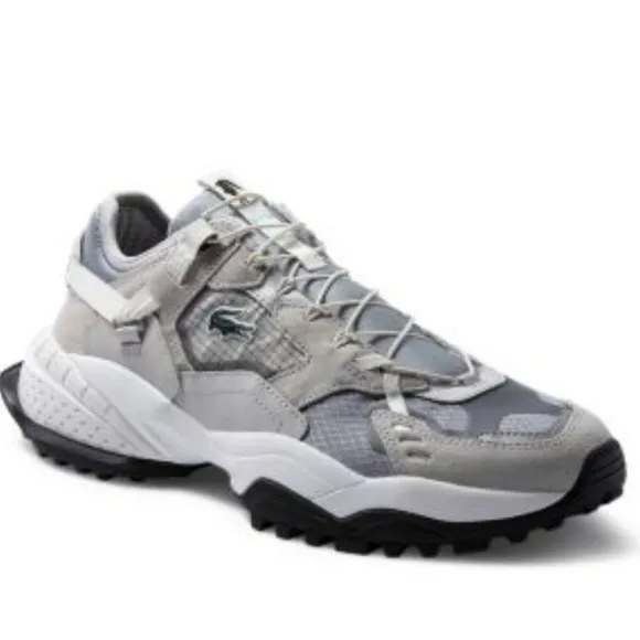 Lacoste Sneaker Men L-Guard Breaker Textile and Suede Trainers  42SMA0040GB7
