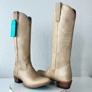 Lane PLAIN JANE Womens Cowboy Boots 8.5 Butterscotch Western Cowgirl Mid Calf