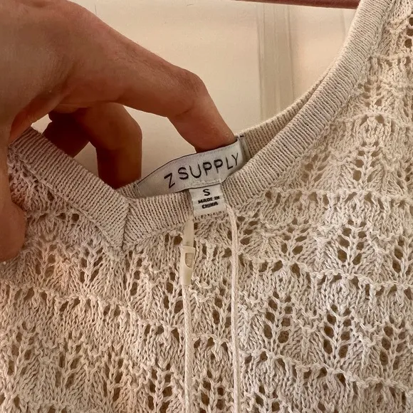 Last price drop! Zsupply beige 2 piece NWT