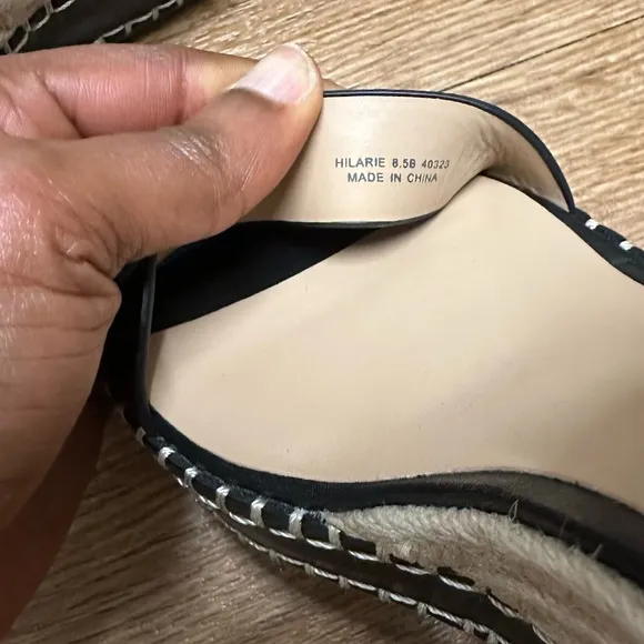 LAUREN RALPH LAUREN Wedge Platform Open Toes Sandals Espadrilles