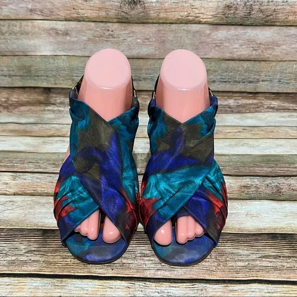 Lavin Open Toe Sling Back Sandals