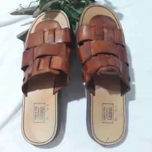 Lazarus made in Italy Men's sandals leather  Size 11 D