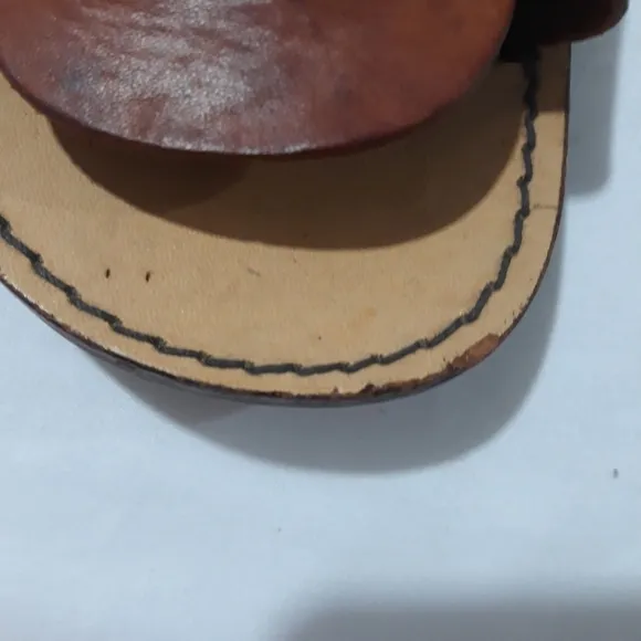 Lazarus made in Italy Men's sandals leather  Size 11 D