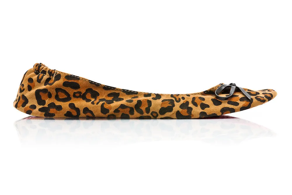 Leopard Print Rollable Flats