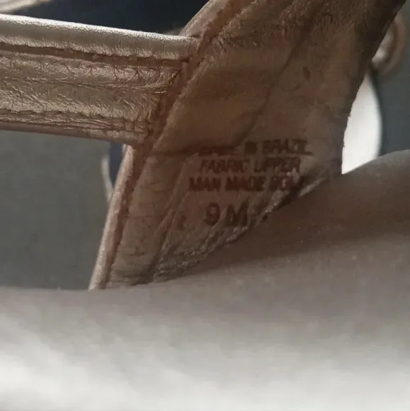 Lilly Pulitzer Ashley Canvas Sling Back Wedge Espadrilles Size 9