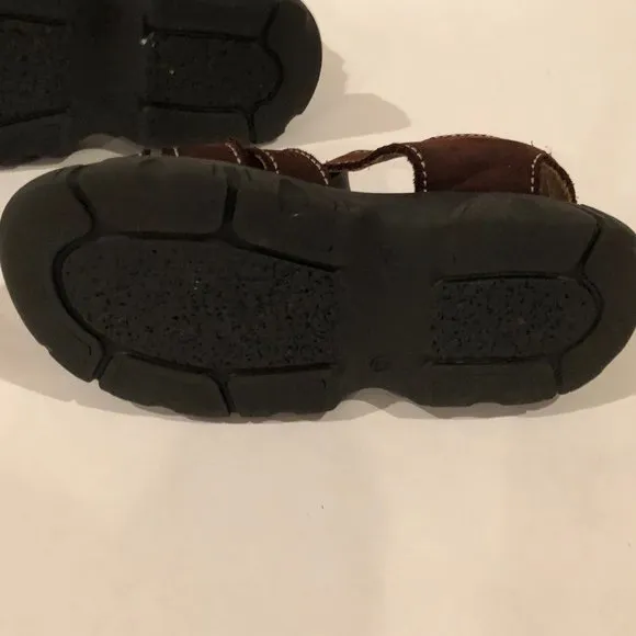 Little Boy Size 13 - Brown Nubuck Aster Sandals