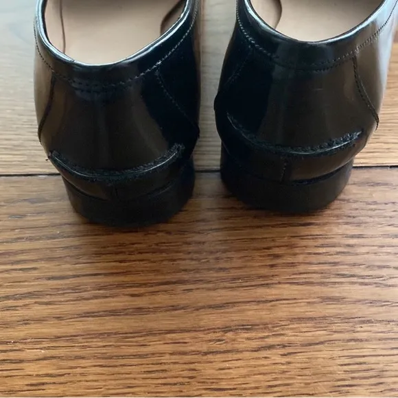 LK Bennett Black Gloss Penny Loafer 38 / 7.5
