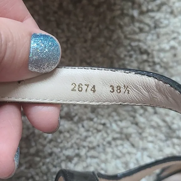 L.K. Bennett Maggie Peep toe Wedge Espadrilles