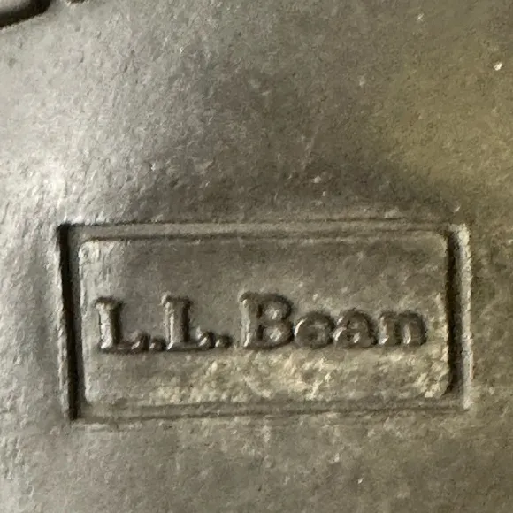 L.L. Bean Brown Allagash Bison Handsewn Leather &amp; Suede Penny Loafers, Size 9.5