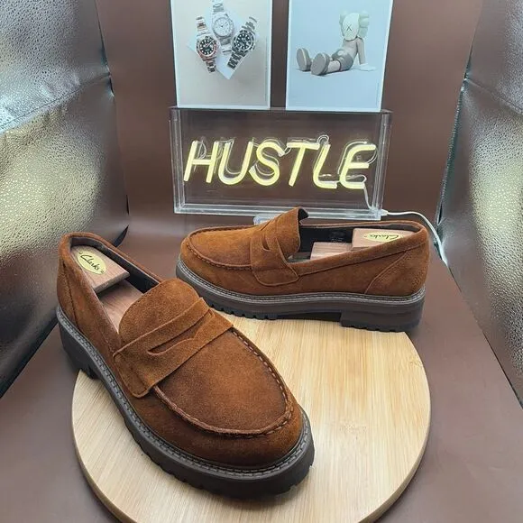 L.L Bean Camden Hills Penny Loafers Suede Women's Sz 11 Medium Width
