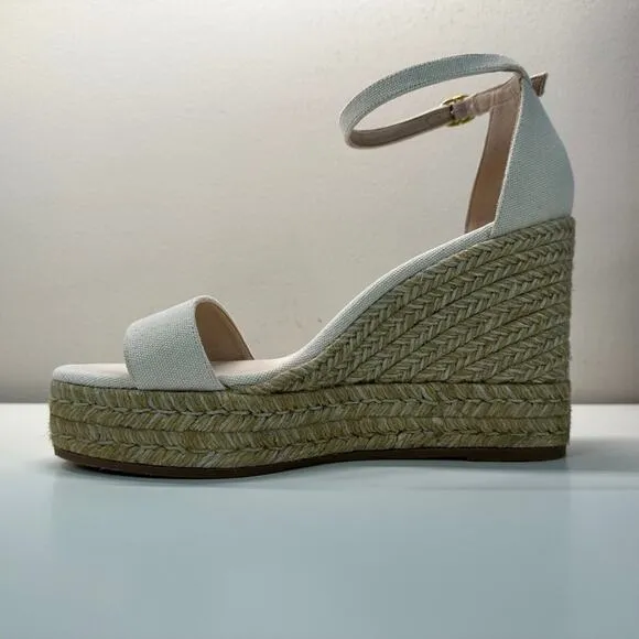 LNWB | Stuart Weitzman | Platform Sandals | Beige | Size 8.5 US