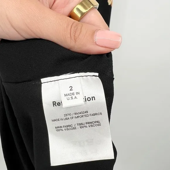 LPA REVOLVE BLACK PUFF STRAPPY BACK CORSET STYLE MINI PARTY COCKTAIL DRESS 2