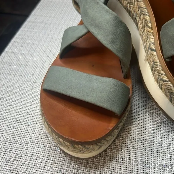 Lucky Brand Johannas Platform Sandals Size7US/37.5 EUR, espadrilles
