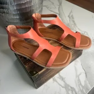 Lucky Brand Nayda Strap Sandals in Cognac