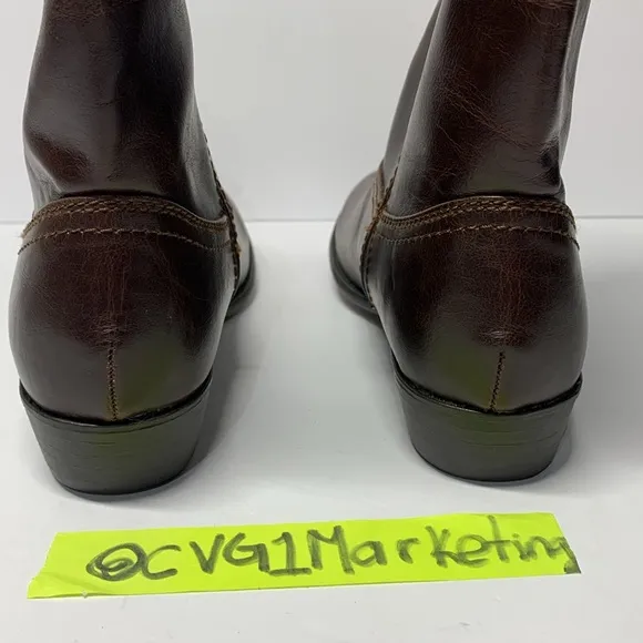 Madden Western Boots BIG Girl's Size 6 1/2 Brown Western Mid-Calf NEW with tag