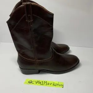 Madden Western Boots BIG Girl's Size 6 1/2 Brown Western Mid-Calf NEW with tag