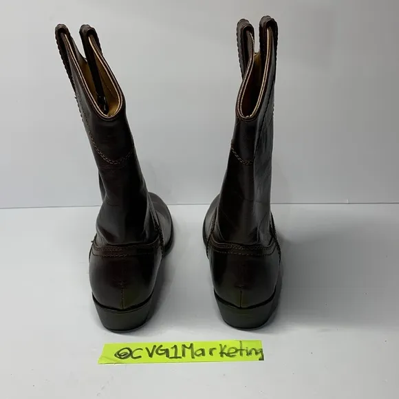 Madden Western Boots BIG Girl's Size 6 1/2 Brown Western Mid-Calf NEW with tag