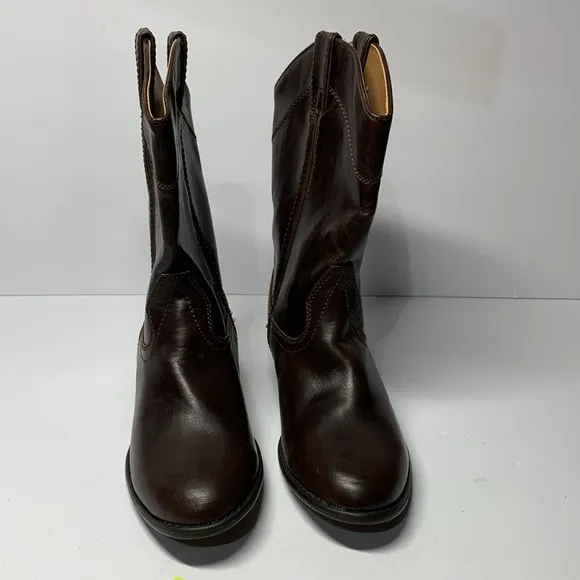 Madden Western Boots BIG Girl's Size 6 1/2 Brown Western Mid-Calf NEW with tag