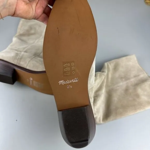 Madewell The Antoine Tall Boot in Maple Seed