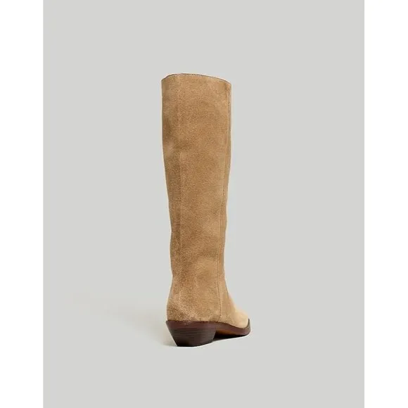 Madewell The Antoine Tall Boot in Maple Seed