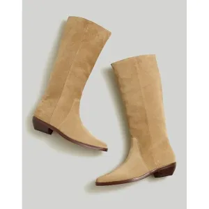 Madewell The Antoine Tall Boot in Maple Seed