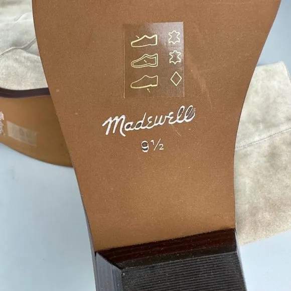 Madewell The Antoine Tall Boot in Maple Seed
