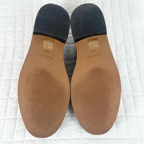 Madewell The Vernon Loafer in True Black Size 9.5