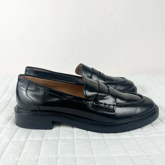 Madewell The Vernon Loafer in True Black Size 9.5