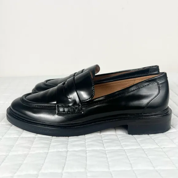 Madewell The Vernon Loafer in True Black Size 9.5