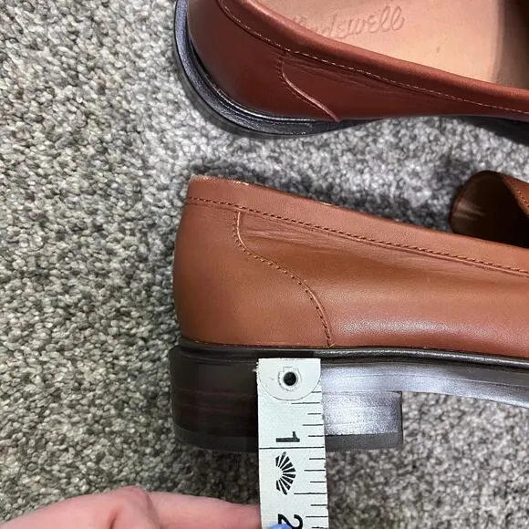 Madewell Vernon Loafers Penny Loafers in Dried Maple
