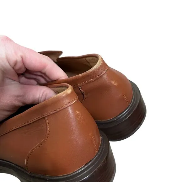 Madewell Vernon Loafers Penny Loafers in Dried Maple