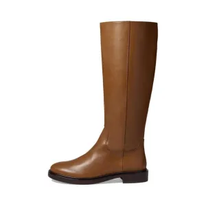 Madewell Womens The Drumgold Boot US 10.5 Brown Leather Flat Mid Calf NIB
