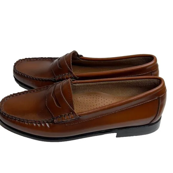 Madewell X $175 G.H.BASS Womens Whitney Weejuns® Penny Loafers Size 9 NG197