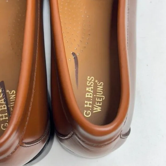 Madewell X $175 G.H.BASS Womens Whitney Weejuns® Penny Loafers Size 9 NG197
