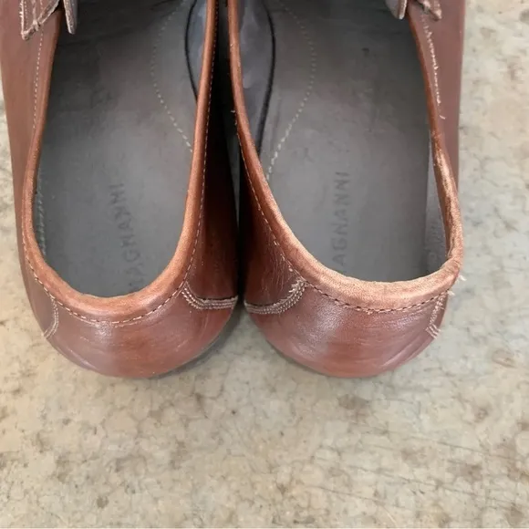 Magnanni Leather Penny Loafers Size 9M