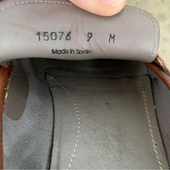 Magnanni Leather Penny Loafers Size 9M