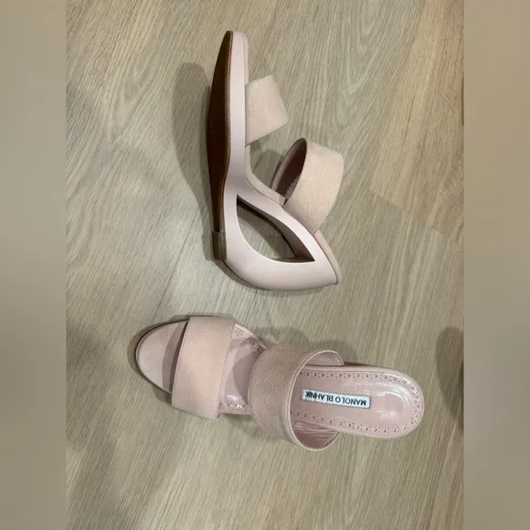 Manolo BlahnikWelli Oscar Sculptural Mule Sandals size IT 40