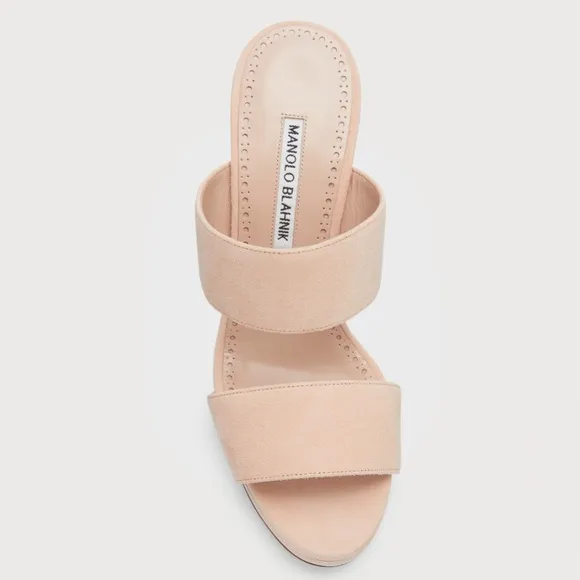 Manolo BlahnikWelli Oscar Sculptural Mule Sandals size IT 40
