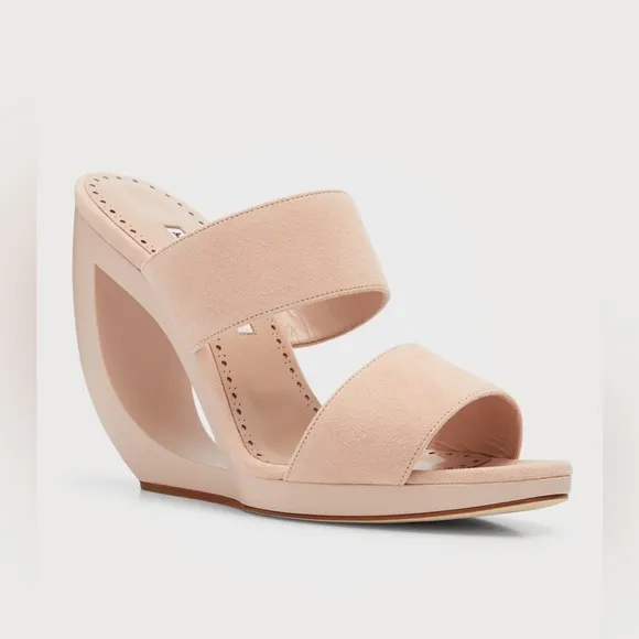 Manolo BlahnikWelli Oscar Sculptural Mule Sandals size IT 40