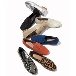 Marc Fisher Chang 2 Snake Embossed Penny Loafer 6