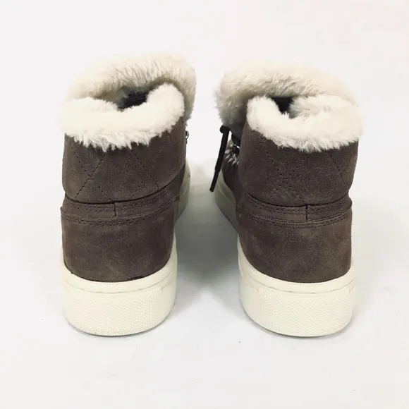 Marc Fisher LTD Daisie Fur High Top Sneakers