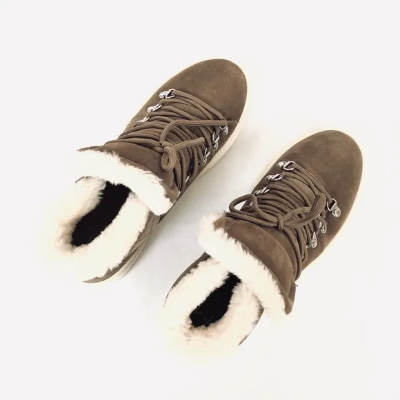 Marc Fisher LTD Daisie Fur High Top Sneakers