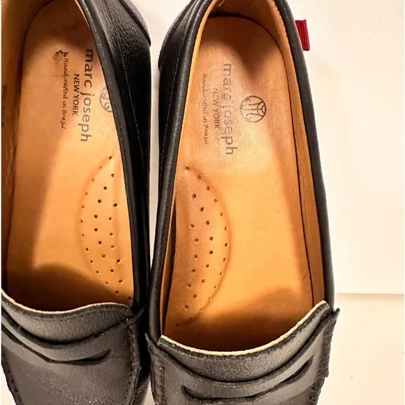 Marc Joseph New York Naples Leather driving Loafers women’s 8
