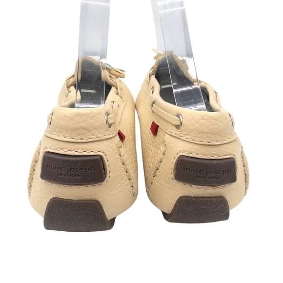 Marc Joseph Prospect Park Blush Tan Tassel Loafers Driving Shoes  8.5 Women's
