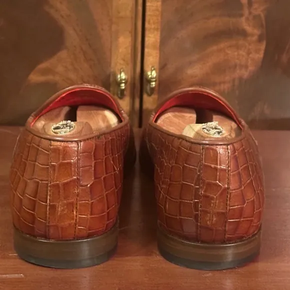 Maus and Hoffman Crocodile Loafers