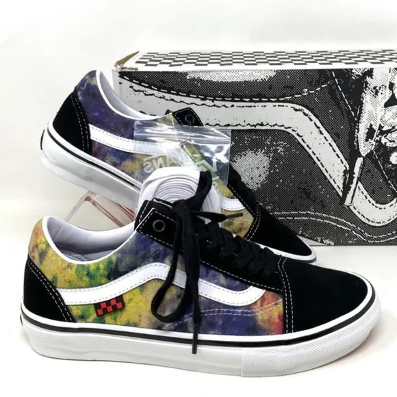 💖MEGA SALE💖VANS Old Skool Skate Low  Black Men’s Canvas Suede   VN0A5FCBBML