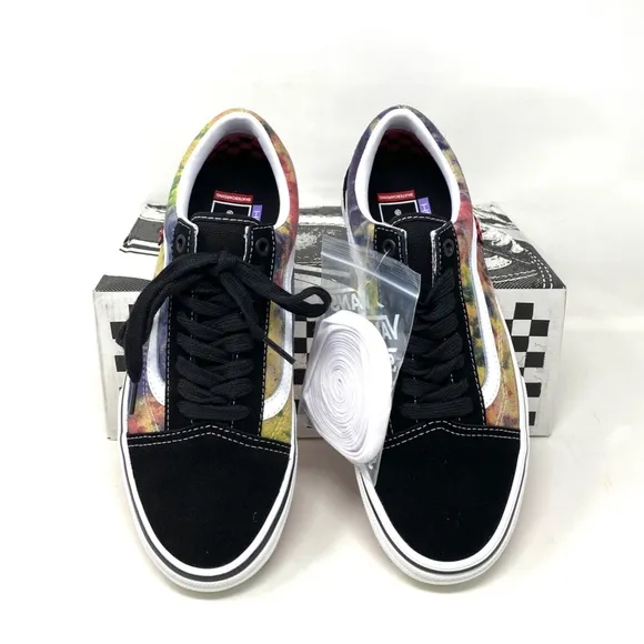 💖MEGA SALE💖VANS Old Skool Skate Low  Black Men’s Canvas Suede   VN0A5FCBBML