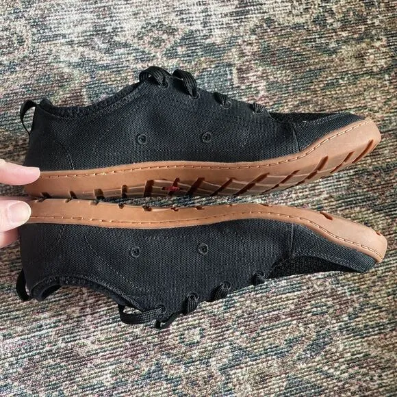 Mens 8 Astral Loyak Sneakers Boat Shoes Black Trail Lace Up Minimalist Barefoot