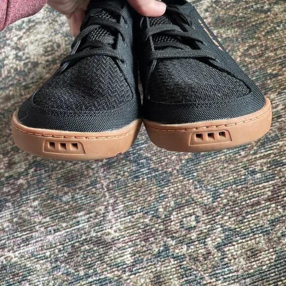 Mens 8 Astral Loyak Sneakers Boat Shoes Black Trail Lace Up Minimalist Barefoot